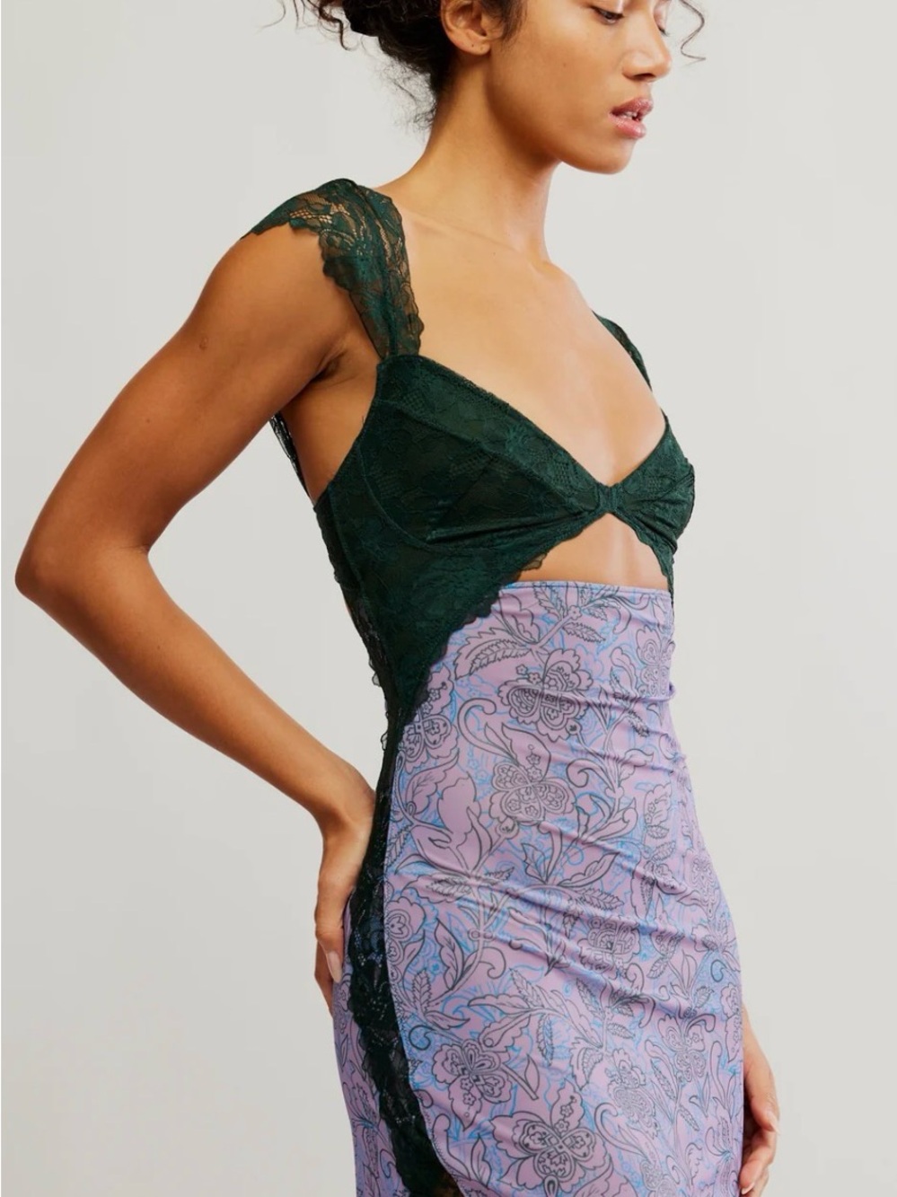 🆕Bnwt Free People Suddenly Fine Maxi Slip Dress - Picture 2 of 12